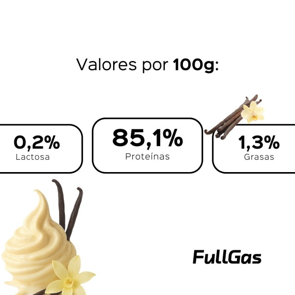 Isolate + Calostro - Vainilla smoothie - 900g